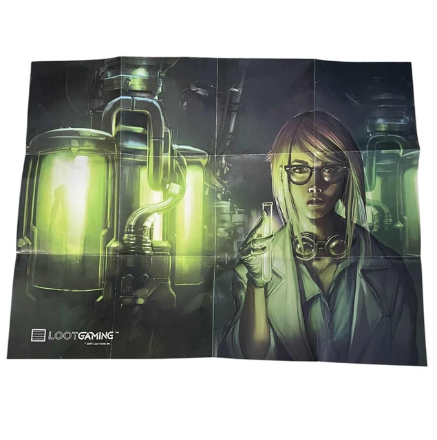 コレクション Loot Gaming January 2017 Mad Science AFFICHE EXCLUSIVE 28 x 22
