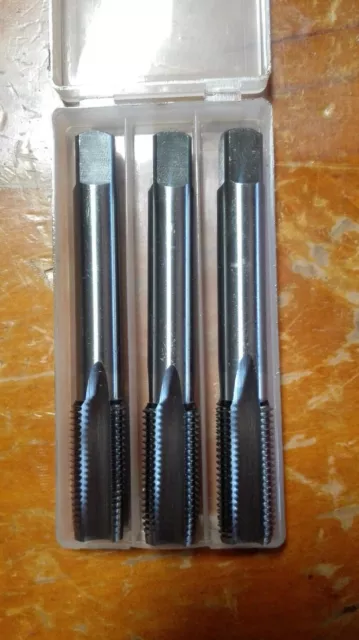 Metric M1 M2 3 4 5 6 7 8 9 10 11 12 -30 RH HSS 3X threading Hand Tap set