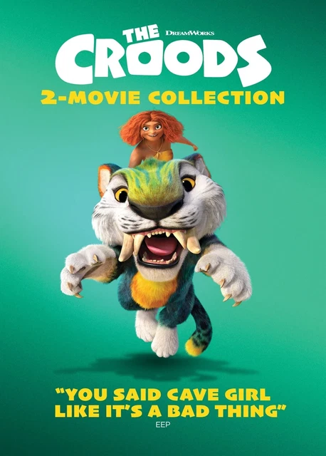 CROODS 2-MOVIE COLLECTION CROODS-2 MOVIE COLLECTION (DVD/2 DISC/ICONIC ...