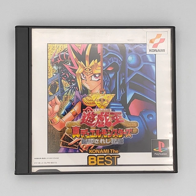 Yu Gi Oh Shin Duel Monsters Fuuin Sareshi Kioku Best 2000 PlayStation PS1 KONAMI