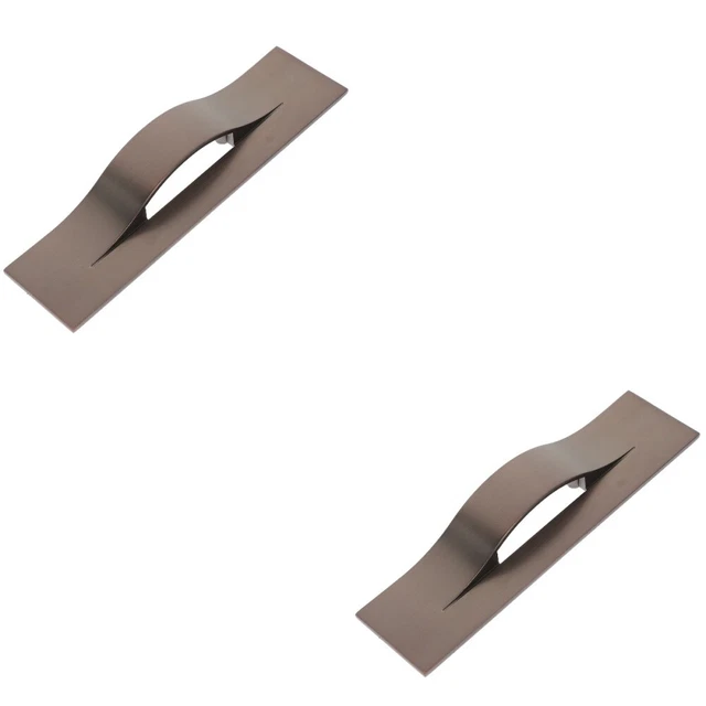 2 piezas Manija de puerta simple Manija de armario Manija de armario Barra de armario Cajón de tracción