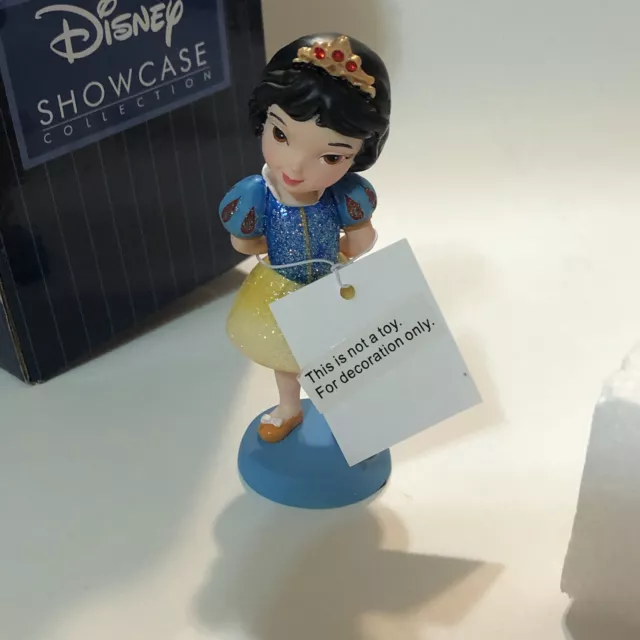 NEW Enesco Disney Showcase Little Princess SNOW WHITE Collectible Figurine, 3.8"