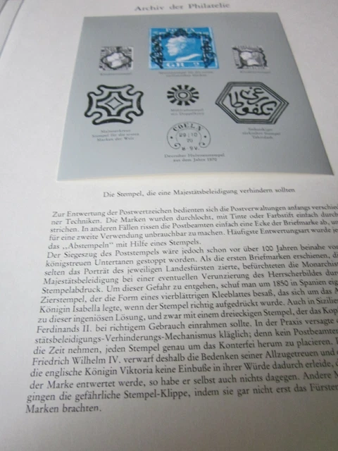 POST ARCHIV N 3053 Stempel Die Eine Majest tsbeleidigung Verhindern 