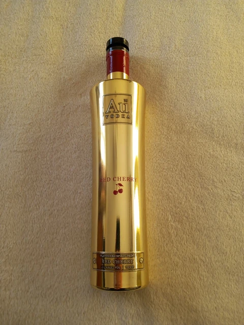 Au Vodka Red Cherry 70cl Bottle Empty