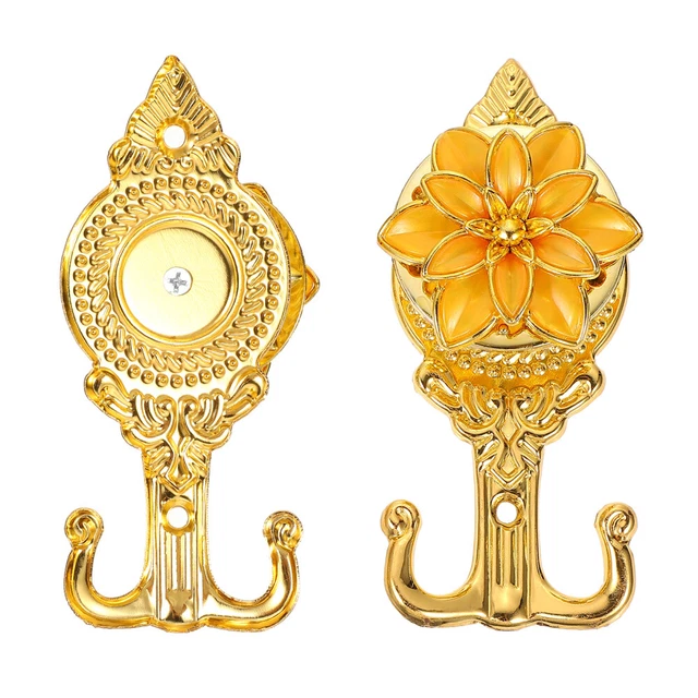 2 pz appendiabiti da parete appendiabiti in metallo ganci decorativi lucchetto