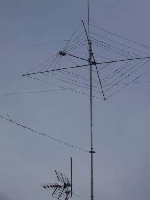 Cobweb Antenne Komplett 7 Band Hf Doppeldraht Massgefertigt 4-6-10-12-15-17-20