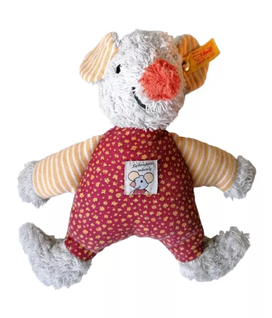 Steiff Schnupper Mäusle Maus Frottee ca. 20 cm Kuscheltier 230646 Vintage