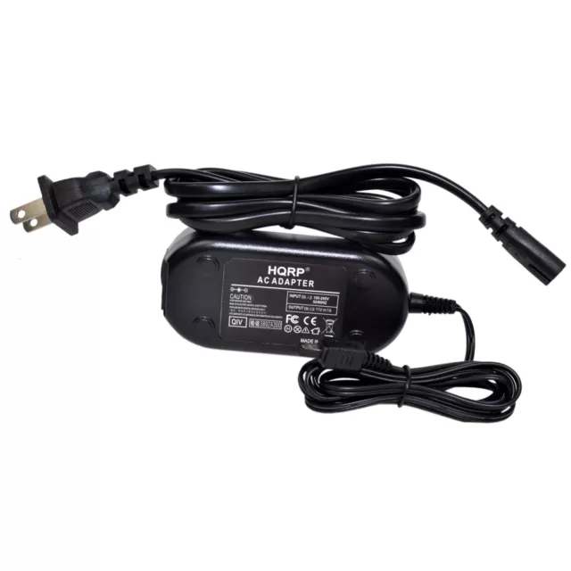 HQRP AC Adapter Charger for JVC Everio GZ-MG155 GZ-MG155U GZ-MG155US GZ-MG175