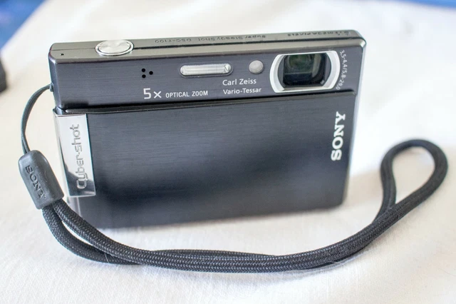 APN Slide & compact Sony Cybershot T100 bijou, vintage comme neuf
