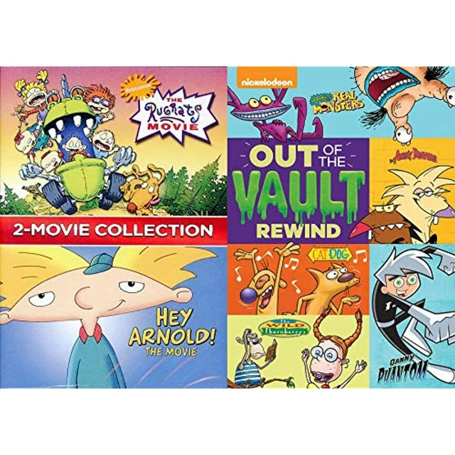 T-shirt Vintage Nickelodeon Rugrats 1997 - Taille L, Blanc, 100% Coton, Thème Années 90 USA