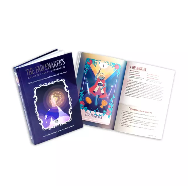 Le Fablemaker's Animated Tarot Guidebook Silver Hitpoint Press HPPB005