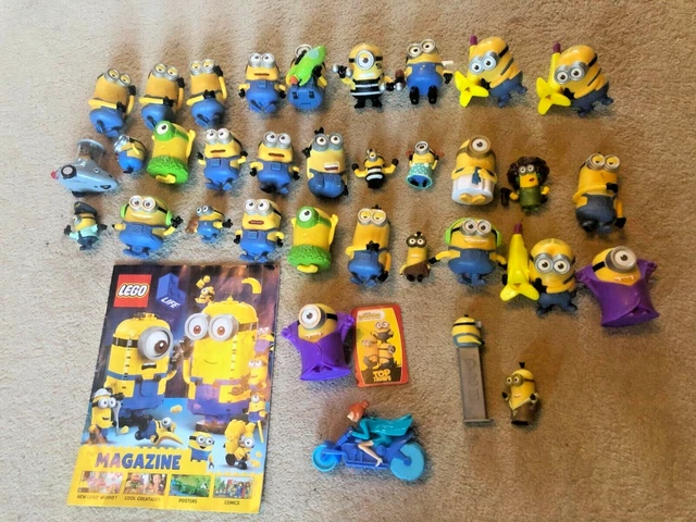 30 McDonald’s Kinde Despicable Me Minions Job Lot Bundle Toys Figure Happy Meal