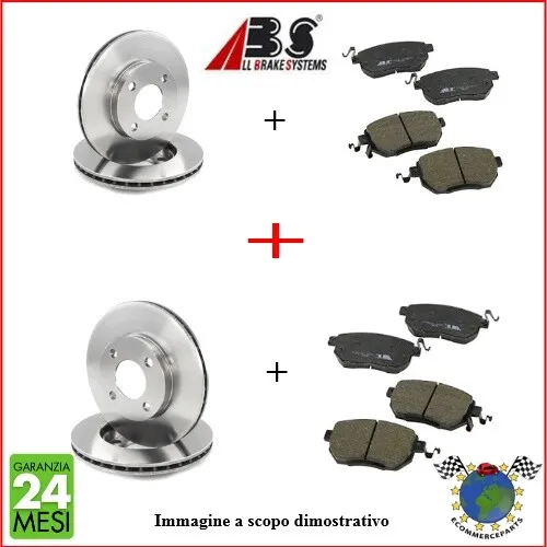 Kit Dischi e Pastiglie Ant+Post Abs per JAGUAR S-TYPE