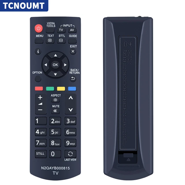Aurabeam Ersatz TV Fernbedienung Kompatibel Mit Panasonic TX-P46GQ21 Fernseher