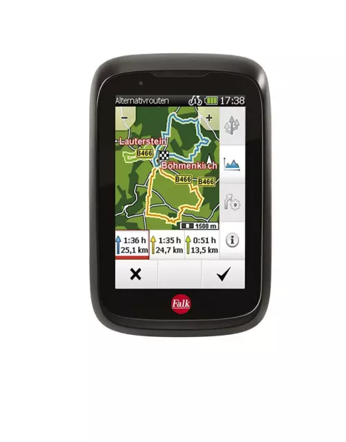 Falk Tiger Geo inkl. Premium-Karte De Fahrrad Navi GPS