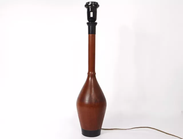 Lampe Skandinavische Holz Teakholz Esa Dänemark Denmark Xxème Jahrhundert