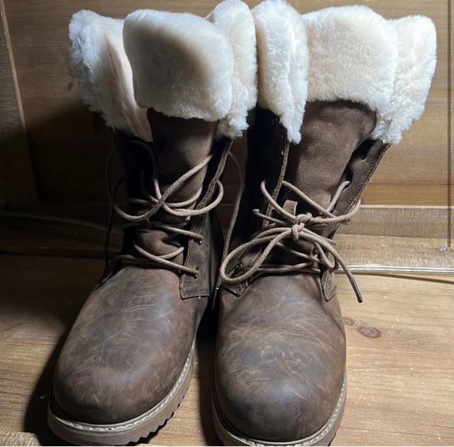 Emu shoreline leather boots shop