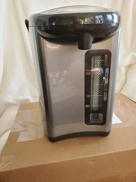 Zojirushi CD-WCC30 Micom Water Boiler & Warmer, Silver / Gray