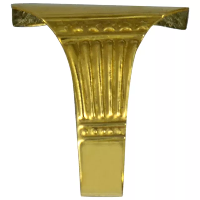 Victorian Style Picture Rail Hook in Solid Brass