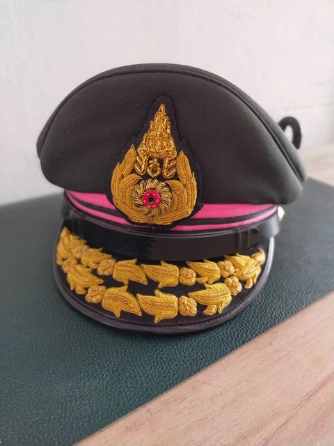 Casquette De Sergent De L'Armée De Terre Espagnole - Modèle CF344, Occasion, Grade Officier