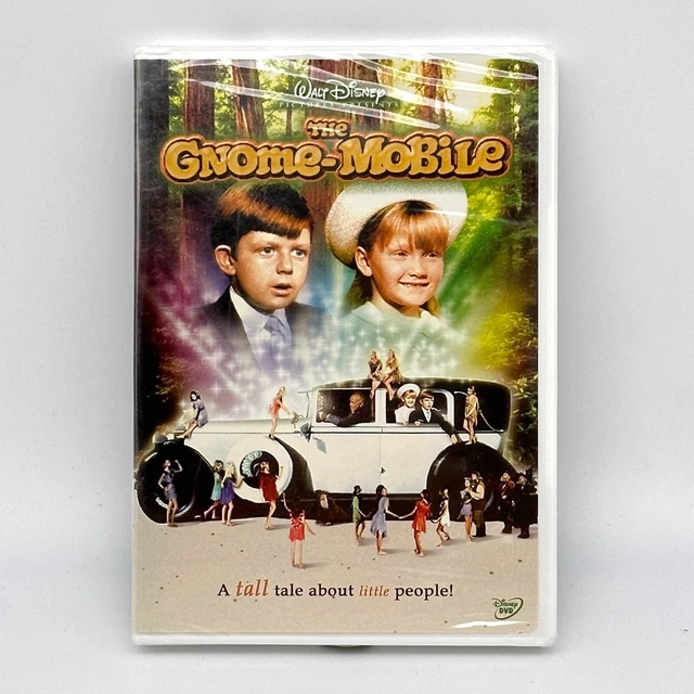 Walt Disney The Gnome-Mobile DVD 1967 Tall Tale About Little People - NEW Sealed