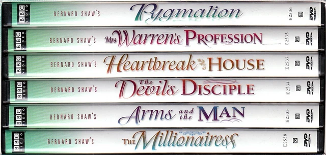 The Shaw Collection (Pygmalion / The Millionairess / Arms and the Mam BBC NICE