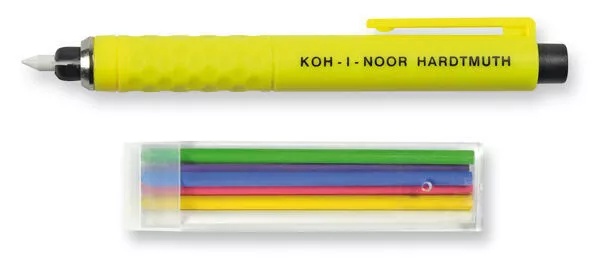 Juego de lápices mecánicos de tiza sastre KOH-I-NOOR S128 corte de tela para modista