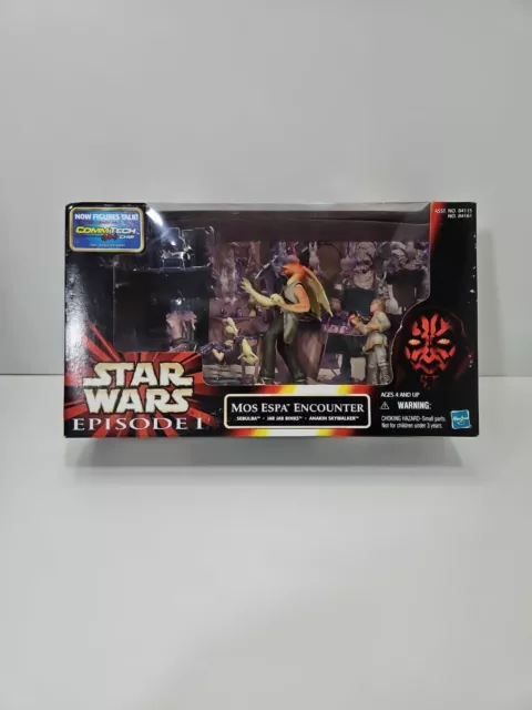 Star Wars Episodio 1 Mos espa incontri figure Hasbro 1999 chip sciolto in scatola