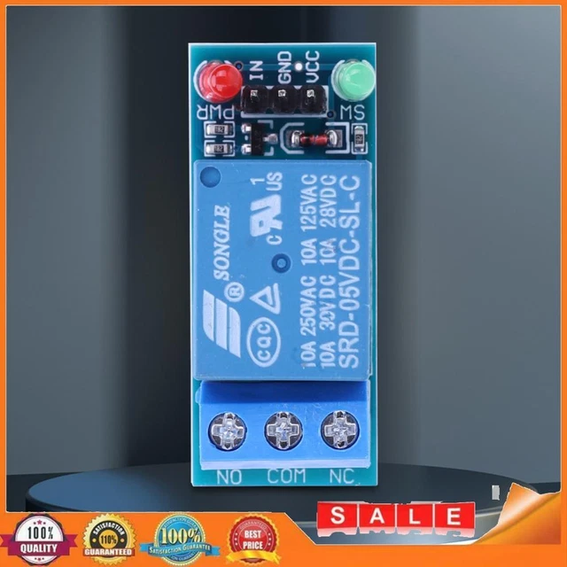 Interface Relay Power Board Shield 5V Low Level Trigger 1 Channel DC AC 220V