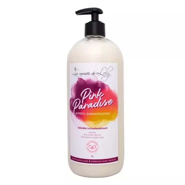 les secrets de Loly - Pink Paradise Après-Shampooing 1L