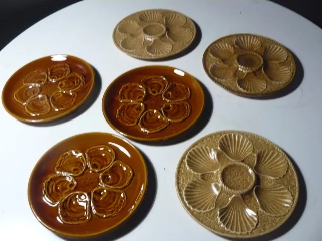 Assiettes à huîtres MBFA Pornic - Claudie Ferre