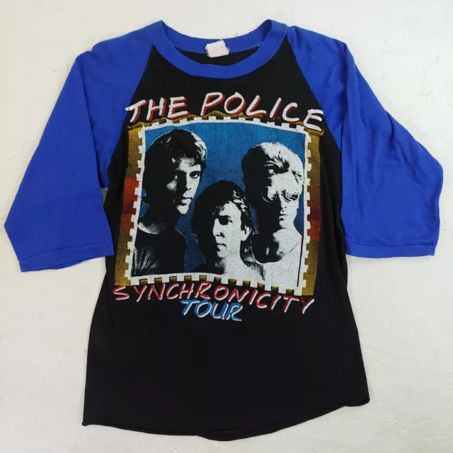 Vintage t-shirt the police synchronicity tour Raglan large fits med sting rare 2