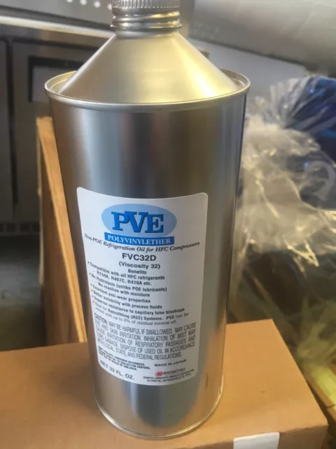Nu-Calgon Refrigeration Oil | PVE-FVC32D (1 Quarter)