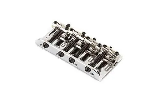 Fender Parts American Deluxe 4-String Bass Bridge Assembly ('04-'10), Chrome