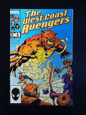 Avengers West Coast #6  Marvel Comics 1986 Vf/Nm