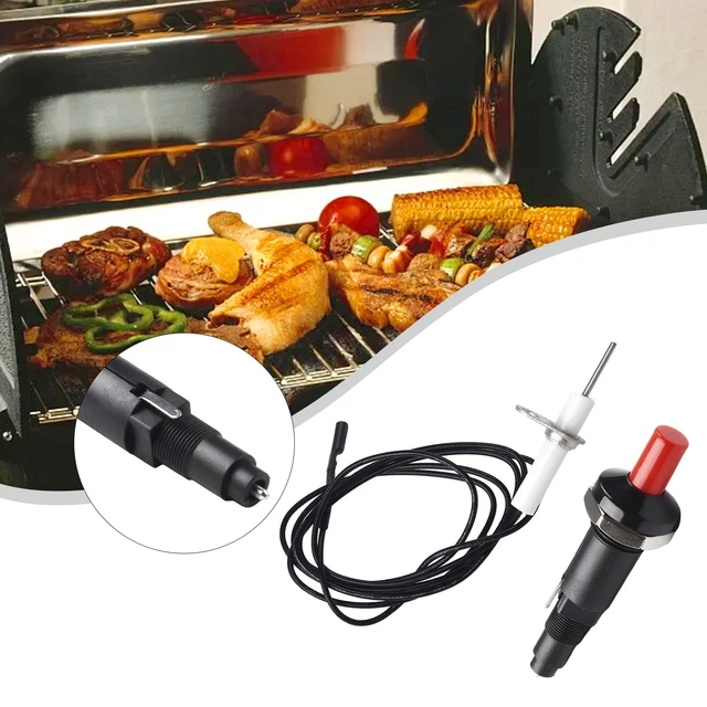 Lot De 6 Allumeurs à Piles AA Pour Barbecue à Gaz - Allumage Par Bouton, étincelle Continue, Compatible Four Et Chauffage