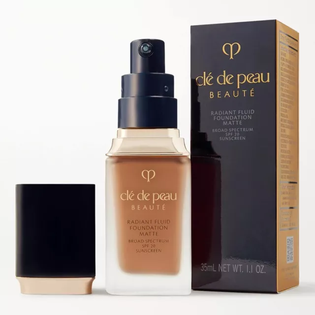 Cle De Peau Radiant Fluid Foundation SPF 20 Matte B50 TAN BEIGE - 35mL / 1.1 Oz.