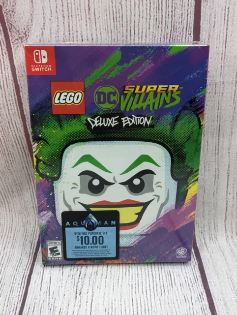 LEGO DC Supervillains Deluxe Edition (Nintendo Switch) NEW SEALED