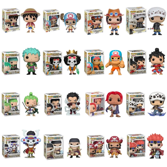 FUNKO POP! ANIMATION One Piece Vinyl Action Figures Toys Collections
