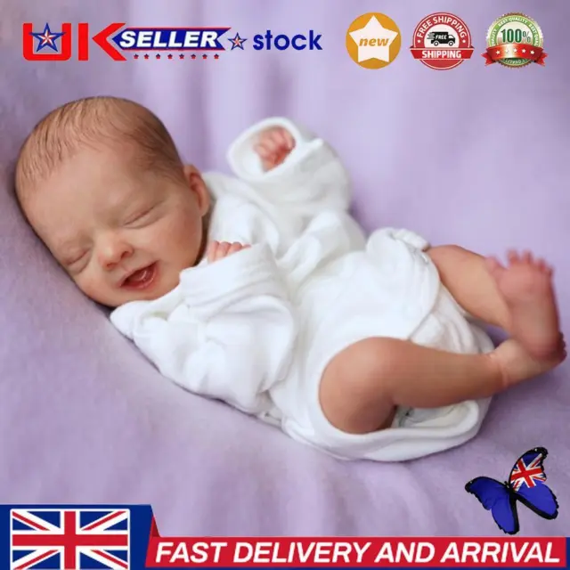 Soft Touch Unfinished Reborn Doll Kit Hand-assembled Infant Real Emotions Baby