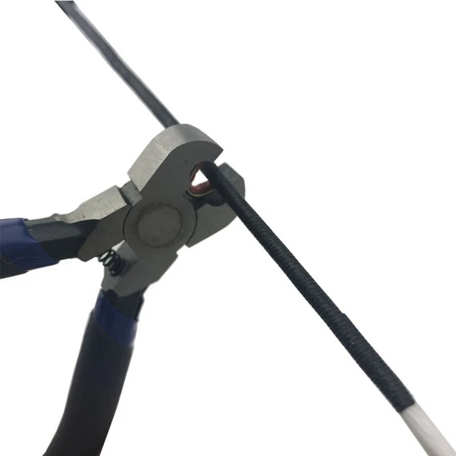 PATIKIL Remplacement De Corde D'arc Avec 2 Points D'Encoche, Protège-Doigts De Corde D'arc Pour AMO 62", 12 Brins De Corde D'arc Classique Classique, Noir