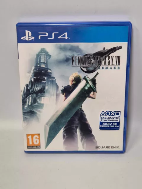 Jeu Sony PS4 Final Fantasy VII Remake Complet 2 Disques PlayStation 4