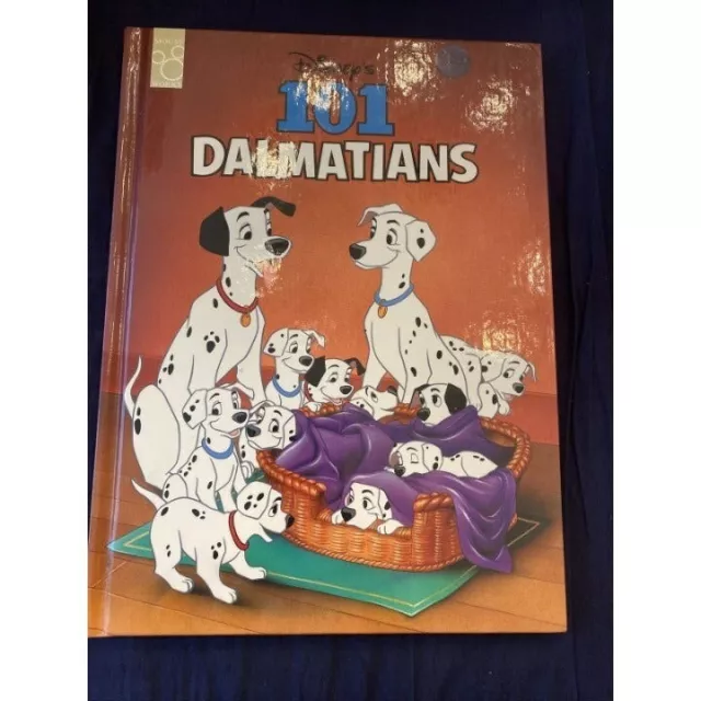 Walt Disney Disney's 101 Dalmatians Hardcover Book Classic Storybook