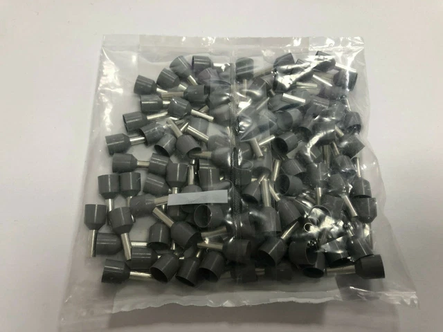 100 Stück Phoenix Contact 3201932 Aderendhülse 4 mm² Teilisoliert Grau