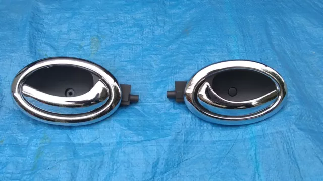 Rover 75 MG ZT Right Left Front Rear Interior Door Handle incl chrome surround