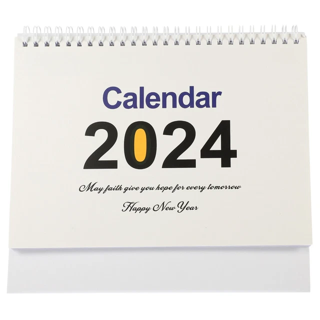 2024 PLANNING DESK Calendar 2024 Table Calendar for Desktop Home Office