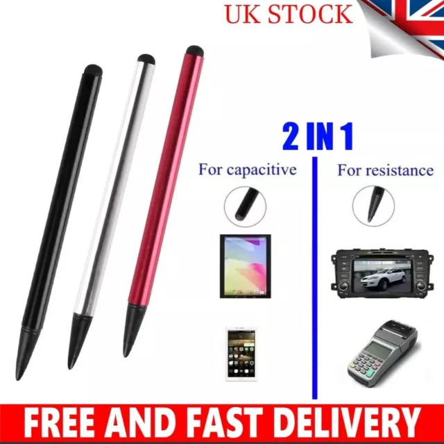 3 x Touch Screen Stylus Pens for iPhone iPad Tablet Samsung Android Phone