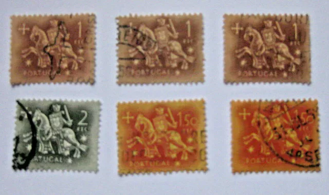 Briefmarken Portugal 6 Stück  - gestempelt