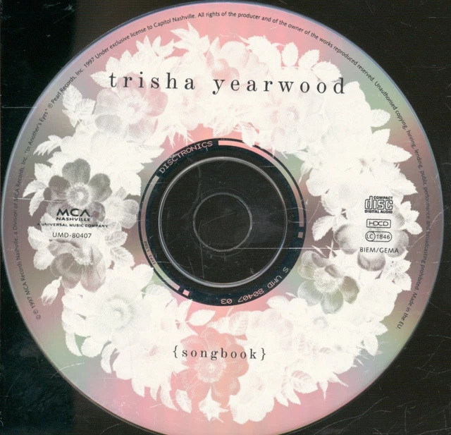 TRISHA YEARWOOD (SONGBOOK) A Collection of Hits CD Europe MCA Nashville ...