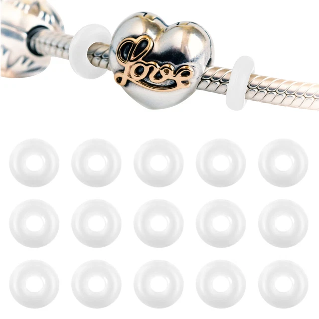 Tapón de talón para perlas de encanto para anillos anillo medallón regulador de anillo amuleto